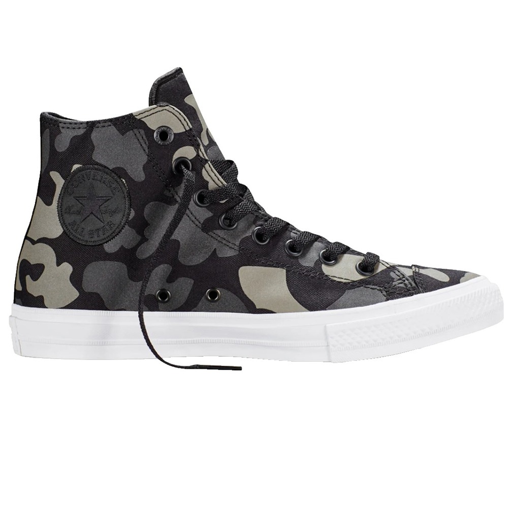 Converse Chuck Taylor All Star Hi-Top Reflective Camo Black Womens 8 UK 6 EU 38 - Picture 10 of 10